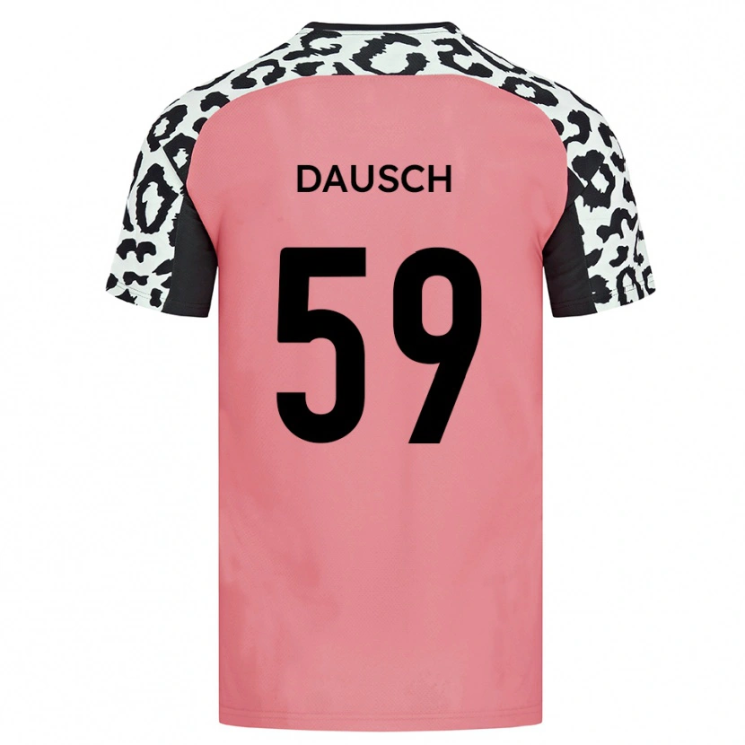 Danxen Herren Aidan Dausch #59 Pink Schwarz Auswärtstrikot Trikot 2025/26 T-Shirt Österreich