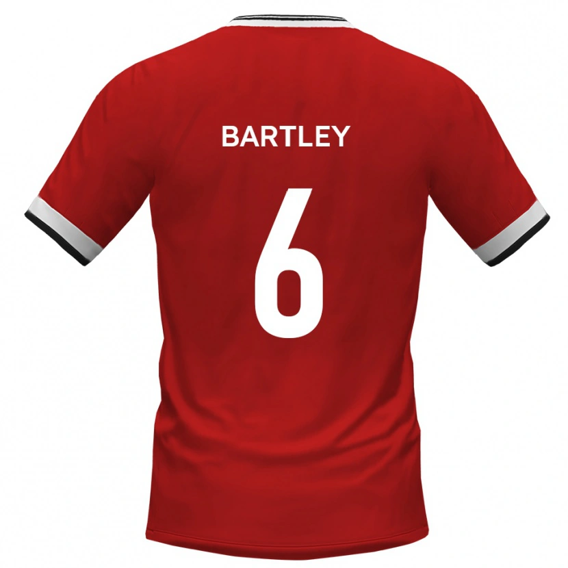 Danxen Herren Ryan Bartley #6 Weiß Schwarz Auswärtstrikot Trikot 2025/26 T-Shirt Österreich