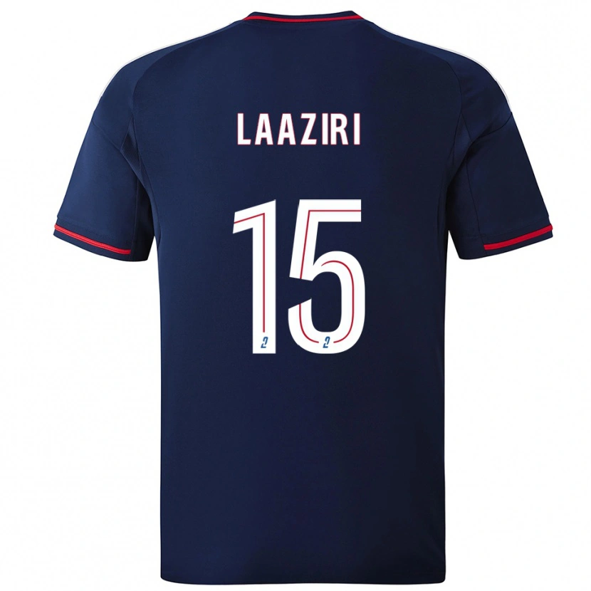 Danxen Herren Achraf Laâziri #15 Marine Rot Auswärtstrikot Trikot 2025/26 T-Shirt Österreich