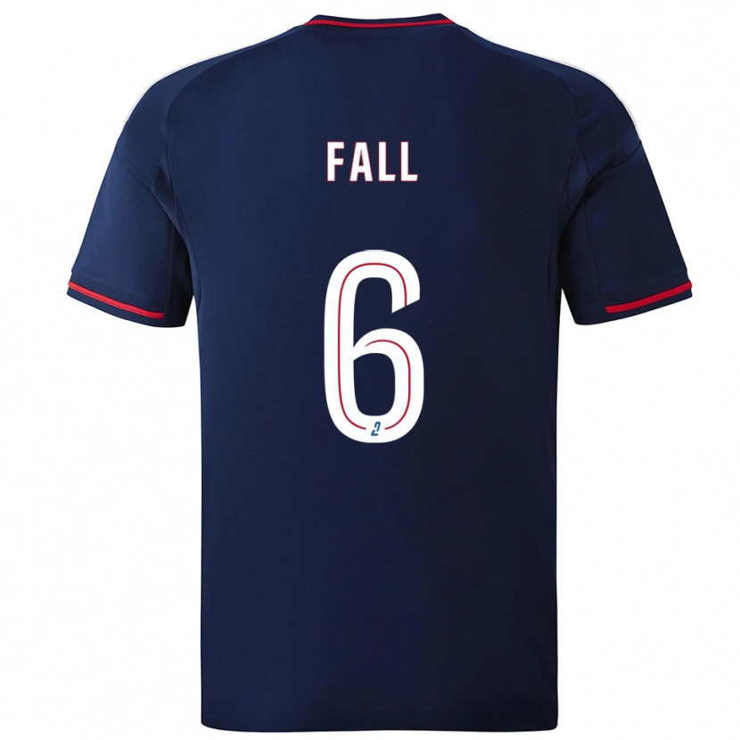 Danxen Herren Fallou Fall #6 Marine Rot Auswärtstrikot Trikot 2025/26 T-Shirt Österreich