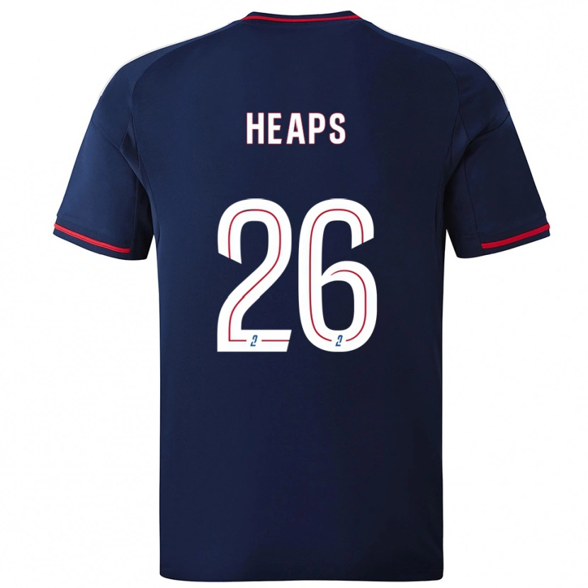 Danxen Herren Lindsey Heaps #26 Marine Rot Auswärtstrikot Trikot 2025/26 T-Shirt Österreich