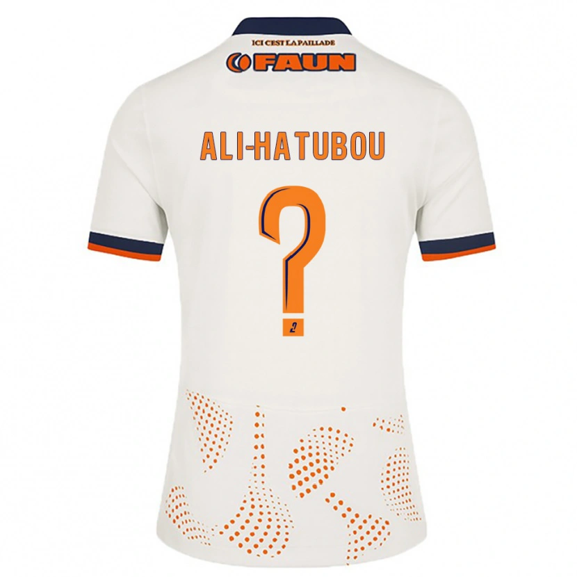 Danxen Herren Fayad Ali-Hatubou #0 Weiß Orange Auswärtstrikot Trikot 2025/26 T-Shirt Österreich
