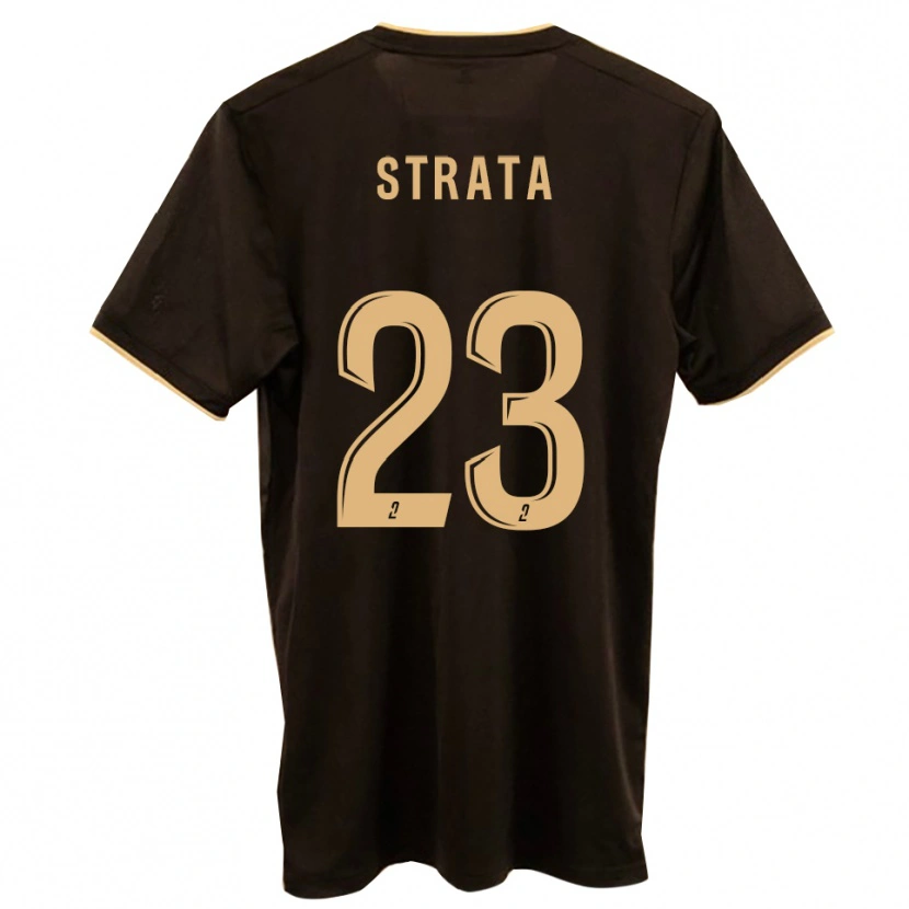 Danxen Herren Tony Strata #23 Blau Rot Auswärtstrikot Trikot 2025/26 T-Shirt Österreich