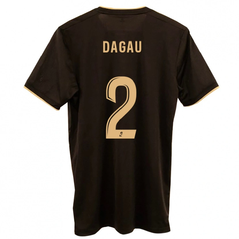 Danxen Herren Luca Dagau #2 Blau Rot Auswärtstrikot Trikot 2025/26 T-Shirt Österreich