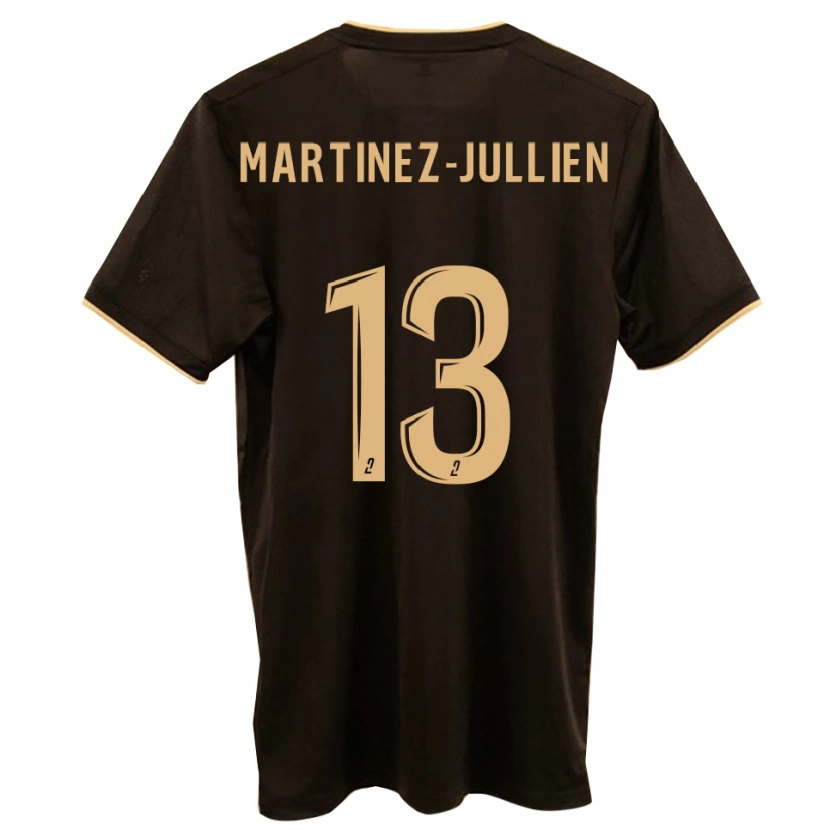 Danxen Herren Owen Martinez-Jullien #13 Blau Rot Auswärtstrikot Trikot 2025/26 T-Shirt Österreich