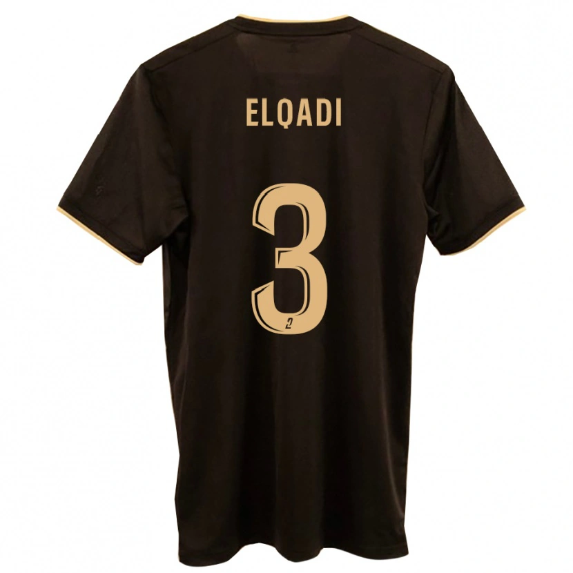 Danxen Herren Lahoucine Elqadi #3 Blau Rot Auswärtstrikot Trikot 2025/26 T-Shirt Österreich