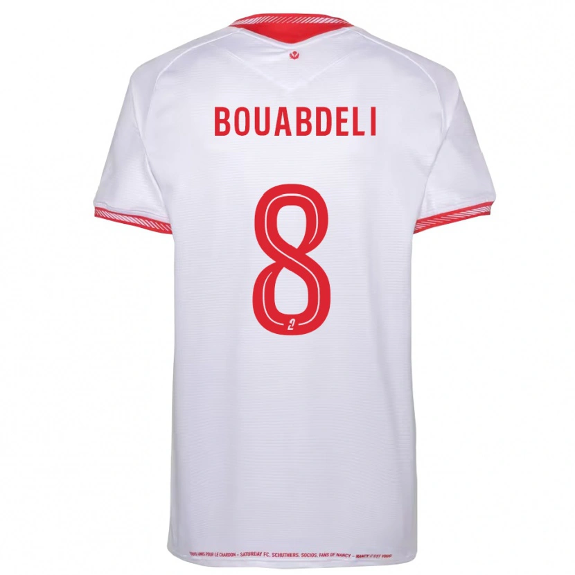Danxen Herren Walid Bouabdeli #8 Schwarz Rot Auswärtstrikot Trikot 2025/26 T-Shirt Österreich