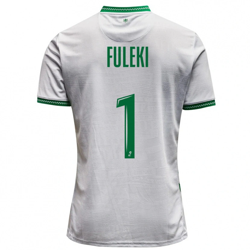 Danxen Herren Rafael Fuleki #1 Weiß Grün Auswärtstrikot Trikot 2025/26 T-Shirt Österreich