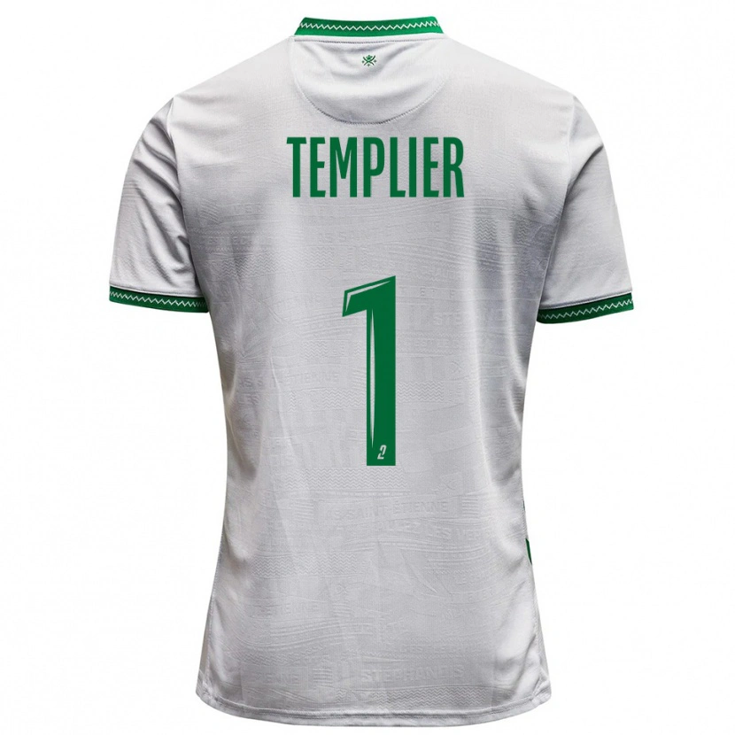Danxen Herren Emma Templier #1 Weiß Grün Auswärtstrikot Trikot 2025/26 T-Shirt Österreich