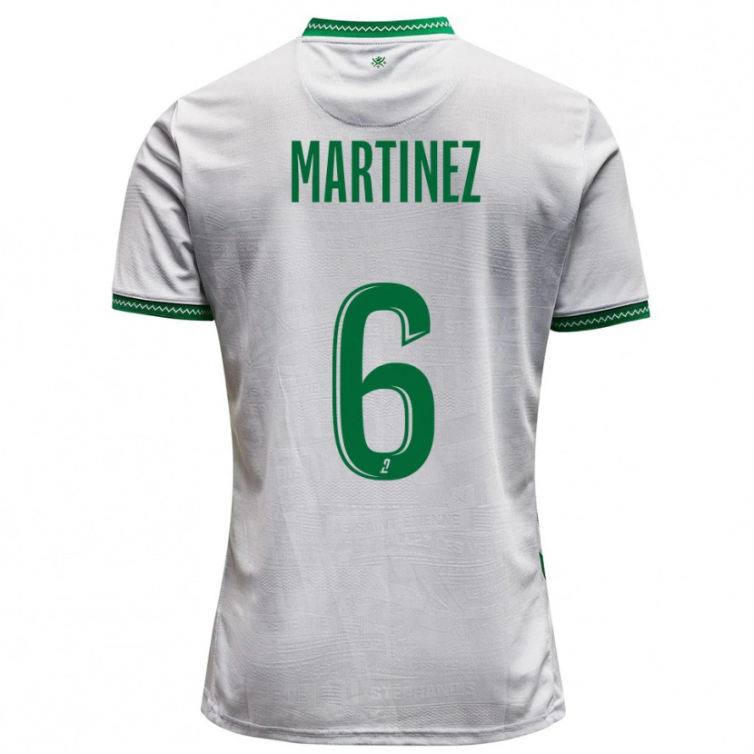 Danxen Herren Lisa Martinez #6 Weiß Grün Auswärtstrikot Trikot 2025/26 T-Shirt Österreich