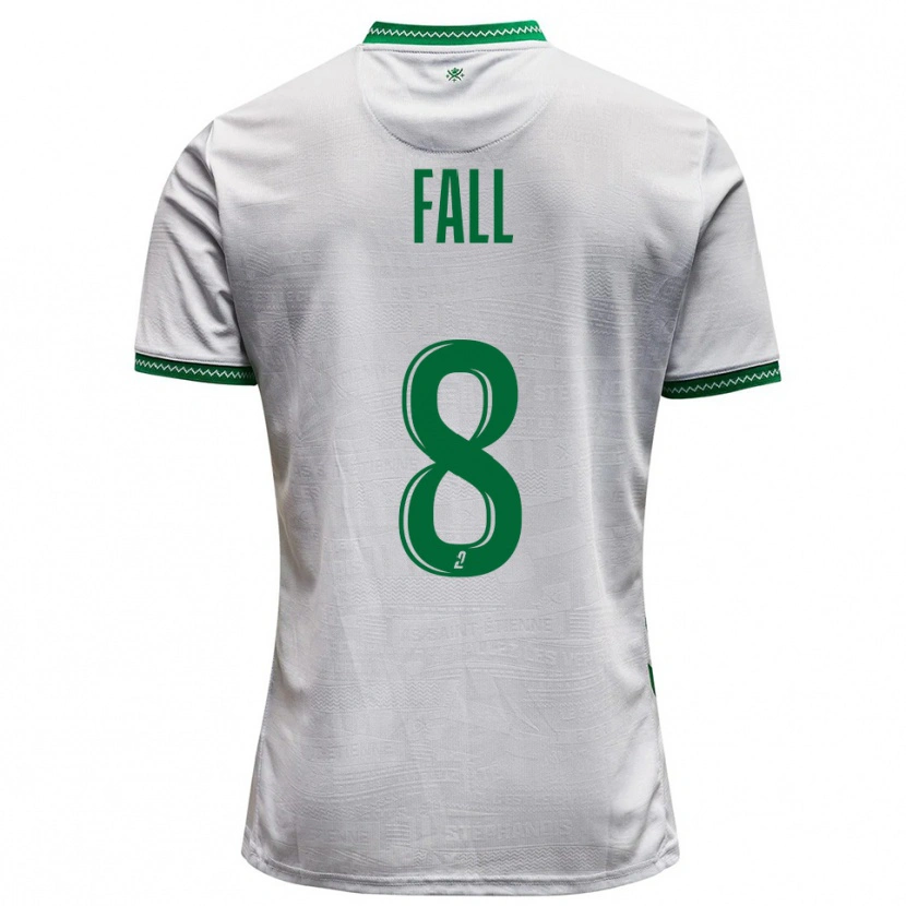 Danxen Herren Cheikh Fall #8 Weiß Grün Auswärtstrikot Trikot 2025/26 T-Shirt Österreich