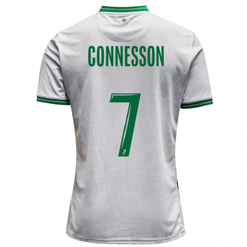 Danxen Herren Adèle Connesson #7 Weiß Grün Auswärtstrikot Trikot 2025/26 T-Shirt Österreich