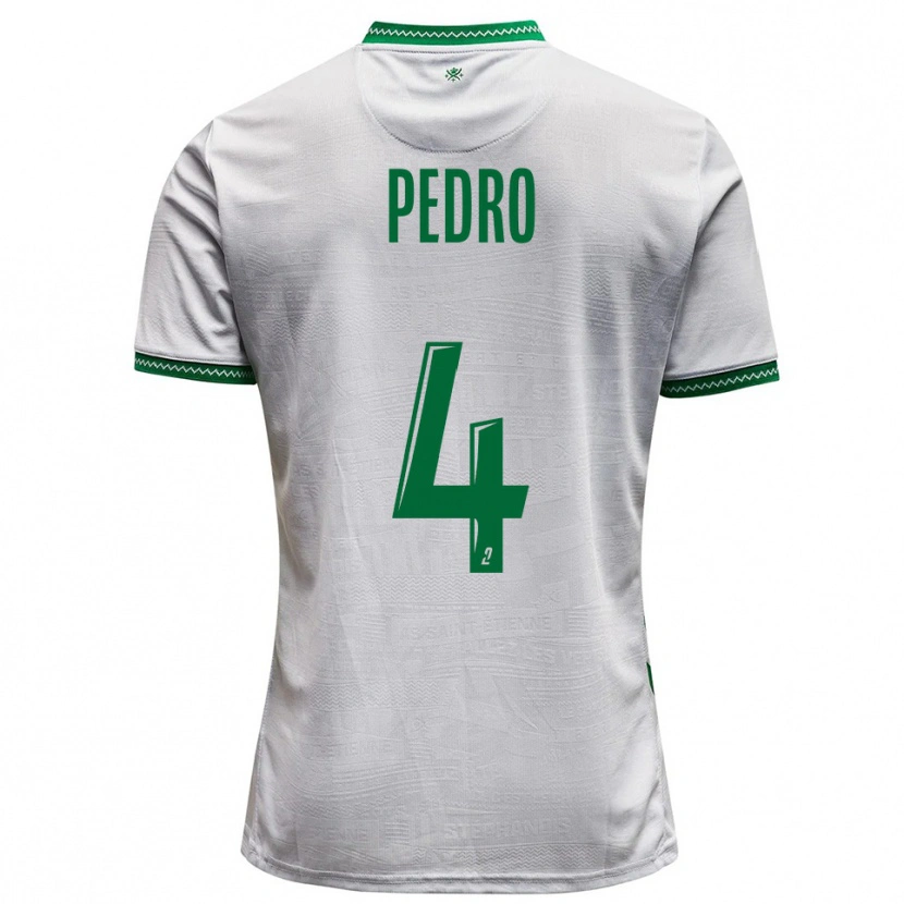 Danxen Herren Kévin Pedro #4 Weiß Grün Auswärtstrikot Trikot 2025/26 T-Shirt Österreich
