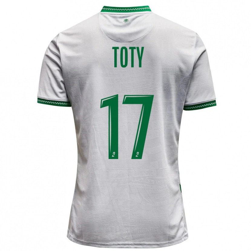Danxen Herren Mylan Toty #17 Weiß Grün Auswärtstrikot Trikot 2025/26 T-Shirt Österreich