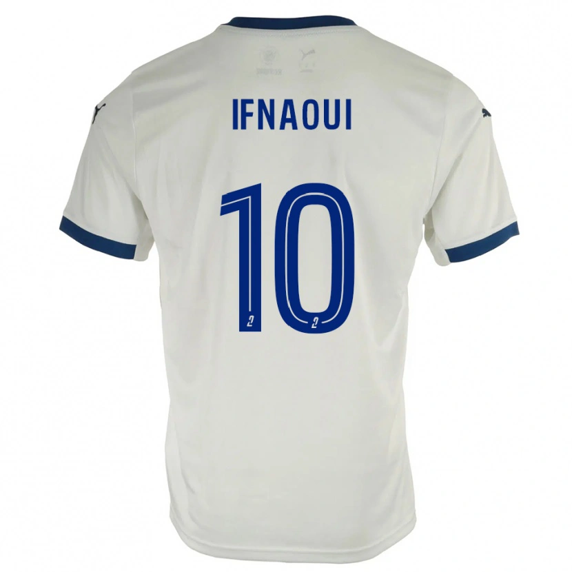 Danxen Herren Merwan Ifnaoui #10 Weiß Blau Auswärtstrikot Trikot 2025/26 T-Shirt Österreich