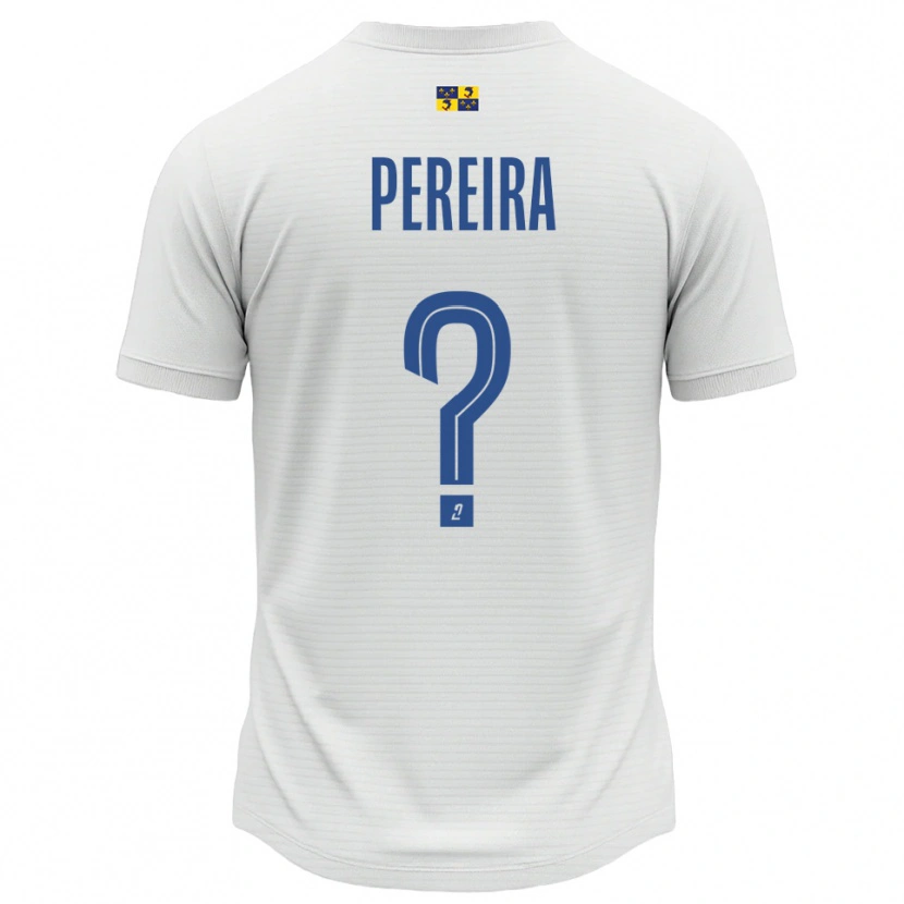 Danxen Herren Taina Pereira #0 Weiß Blau Auswärtstrikot Trikot 2025/26 T-Shirt Österreich