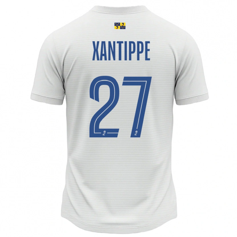 Danxen Herren Matthéo Xantippe #27 Weiß Blau Auswärtstrikot Trikot 2025/26 T-Shirt Österreich