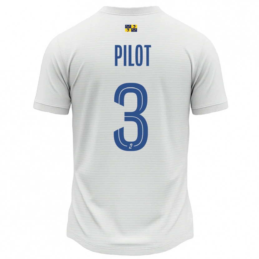Danxen Herren Romane Pilot #3 Weiß Blau Auswärtstrikot Trikot 2025/26 T-Shirt Österreich