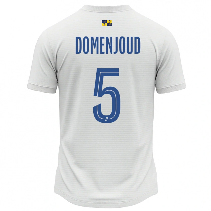 Danxen Herren Elsa Domenjoud #5 Weiß Blau Auswärtstrikot Trikot 2025/26 T-Shirt Österreich