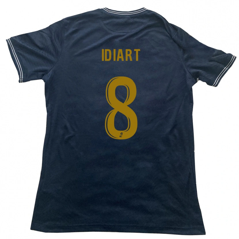 Danxen Herren Patxi Idiart #8 Marine Gold Auswärtstrikot Trikot 2025/26 T-Shirt Österreich