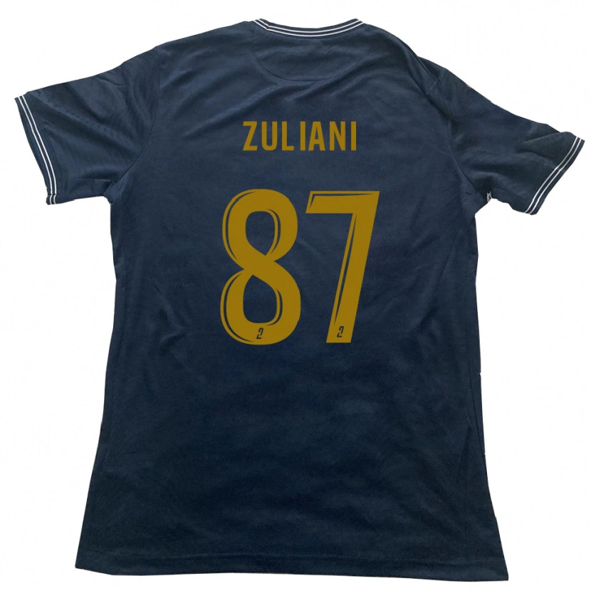 Danxen Herren Edhy Zuliani #87 Marine Gold Auswärtstrikot Trikot 2025/26 T-Shirt Österreich
