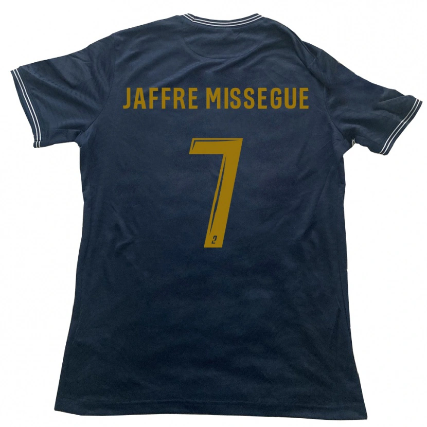 Danxen Herren Lenny Jaffre Missegue #7 Marine Gold Auswärtstrikot Trikot 2025/26 T-Shirt Österreich