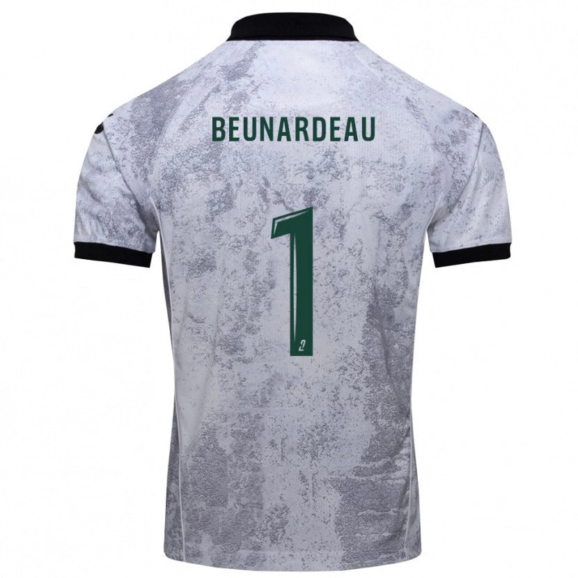 Danxen Herren Quentin Beunardeau #1 Weiß Schwarz Auswärtstrikot Trikot 2025/26 T-Shirt Österreich