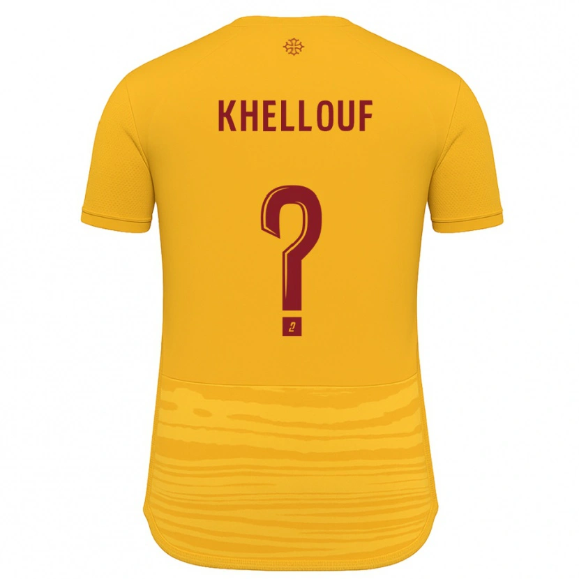 Danxen Herren Ilyann Khellouf #0 Orange Burgunder Auswärtstrikot Trikot 2025/26 T-Shirt Österreich
