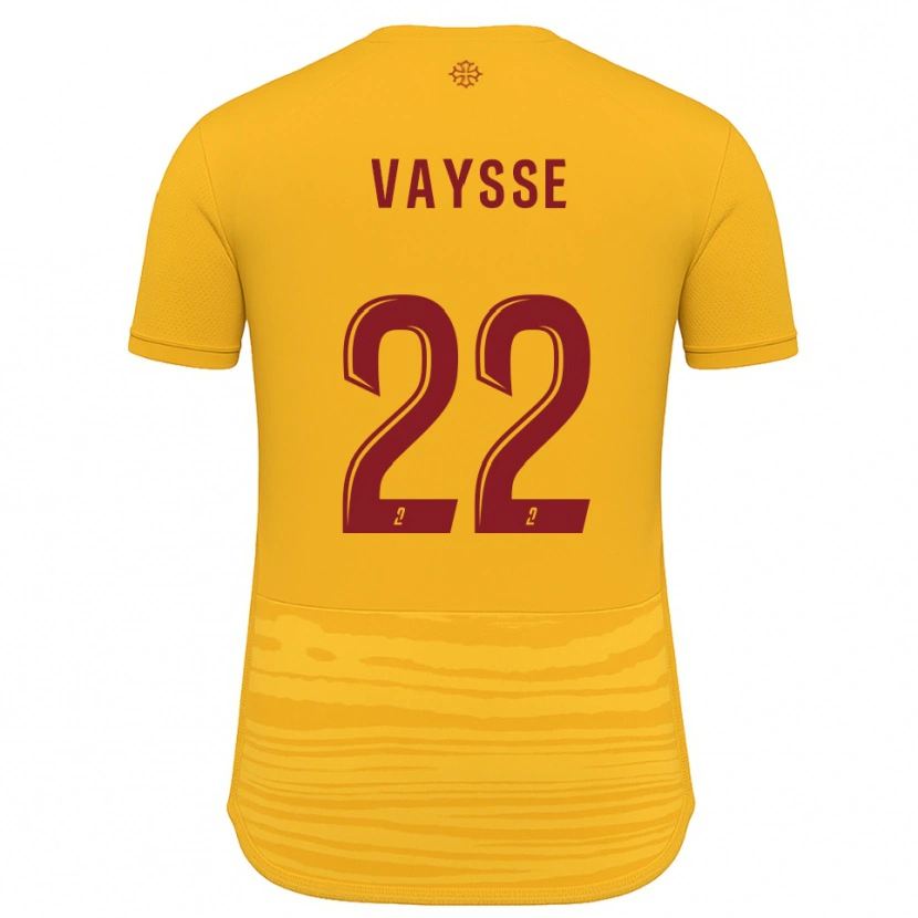 Danxen Herren Sophie Vaysse #22 Orange Burgunder Auswärtstrikot Trikot 2025/26 T-Shirt Österreich