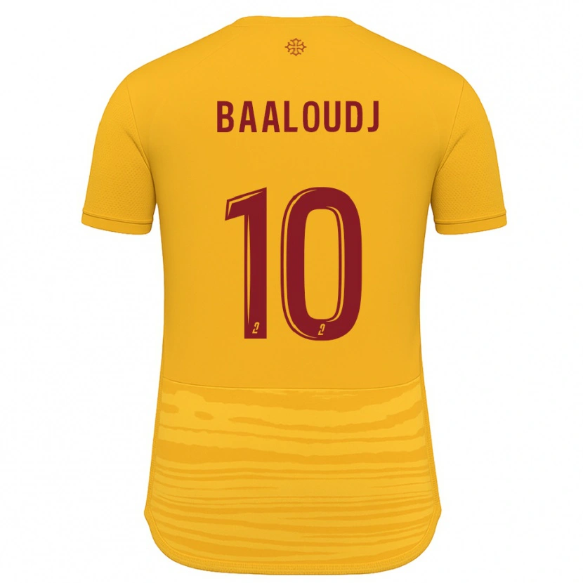 Danxen Herren Mehdi Baaloudj #10 Orange Burgunder Auswärtstrikot Trikot 2025/26 T-Shirt Österreich
