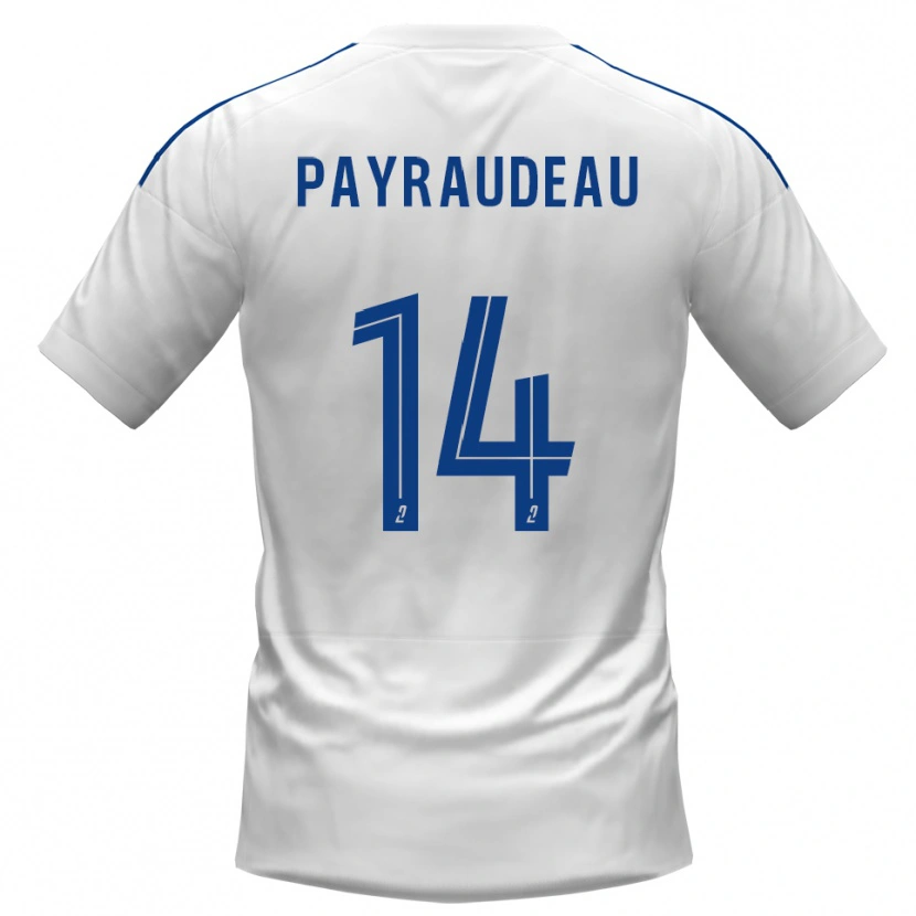 Danxen Herren Leny Payraudeau #14 Weiß Blau Auswärtstrikot Trikot 2025/26 T-Shirt Österreich