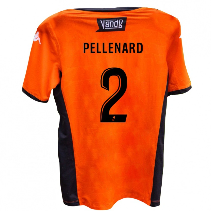 Danxen Herren Théo Pellenard #2 Weiß Schwarz Auswärtstrikot Trikot 2025/26 T-Shirt Österreich