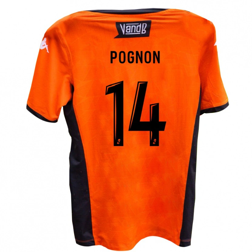 Danxen Herren Ange Pognon #14 Weiß Schwarz Auswärtstrikot Trikot 2025/26 T-Shirt Österreich