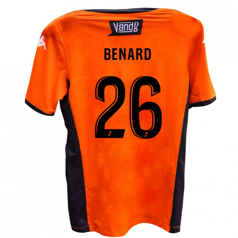 Danxen Herren William Benard #26 Weiß Schwarz Auswärtstrikot Trikot 2025/26 T-Shirt Österreich