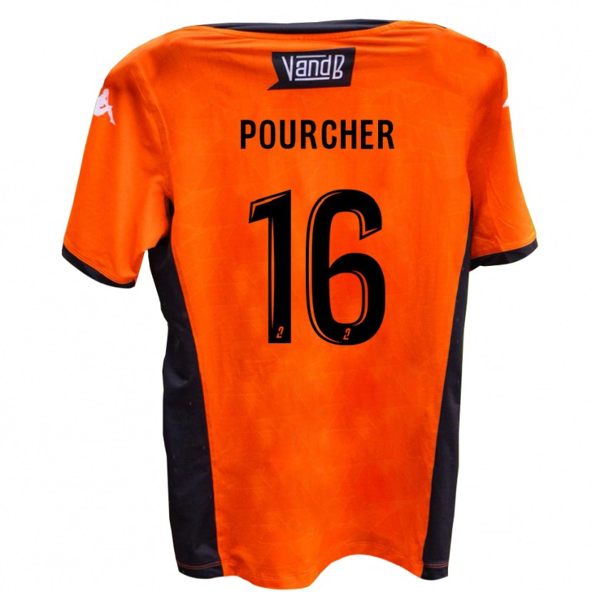 Danxen Herren Esteban Pourcher #16 Weiß Schwarz Auswärtstrikot Trikot 2025/26 T-Shirt Österreich
