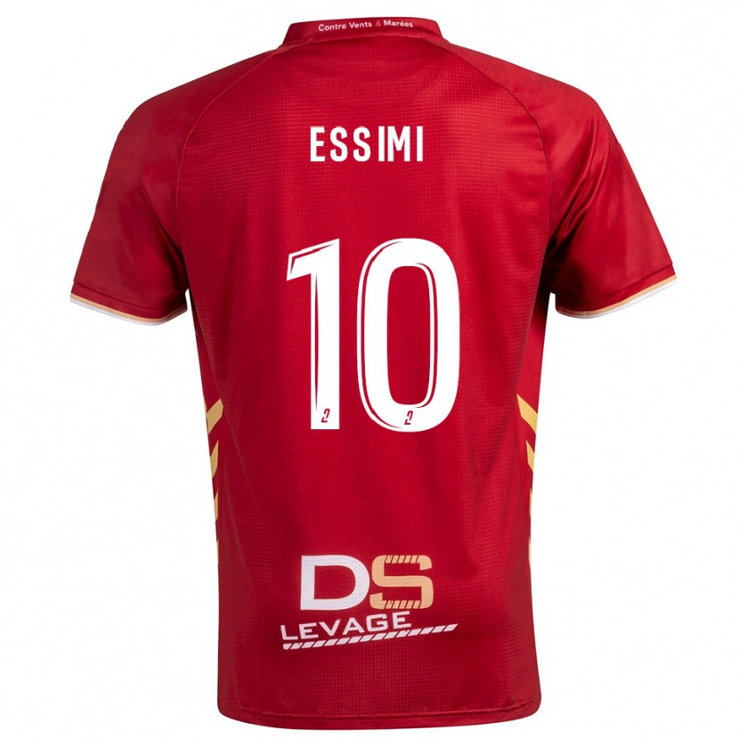 Danxen Herren Marco Essimi #10 Burgunder Gold Auswärtstrikot Trikot 2025/26 T-Shirt Österreich