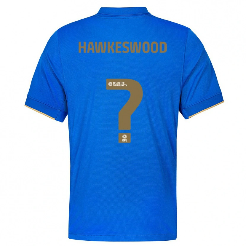 Danxen Damen Fynn Hawkeswood #0 Blau Gold Heimtrikot Trikot 2025/26 T-Shirt Österreich