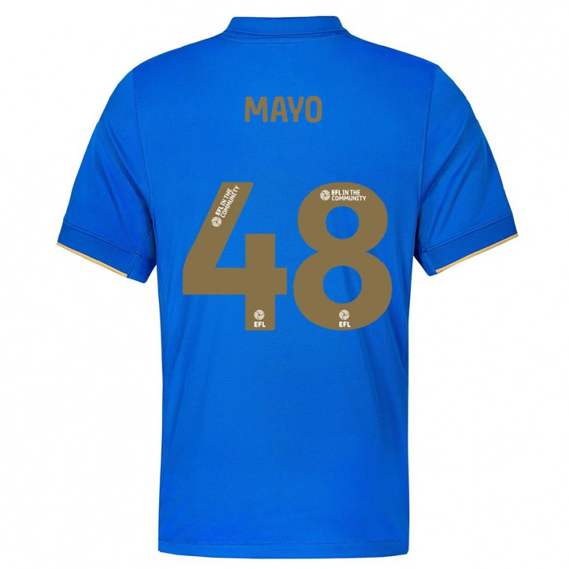 Danxen Damen Bradley Mayo #48 Blau Gold Heimtrikot Trikot 2025/26 T-Shirt Österreich