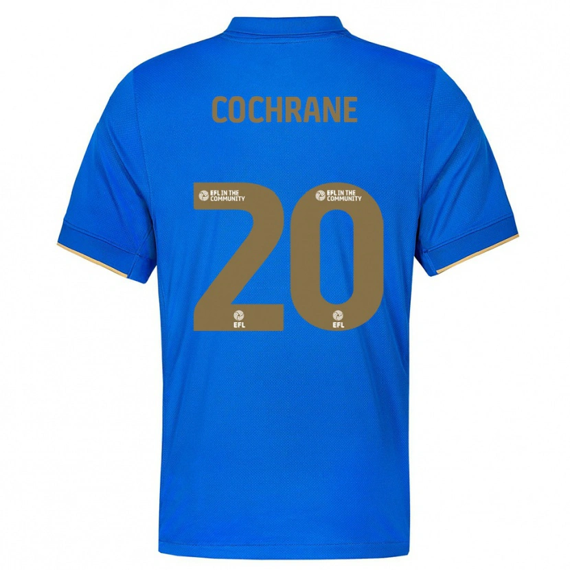 Danxen Damen Alex Cochrane #20 Blau Gold Heimtrikot Trikot 2025/26 T-Shirt Österreich
