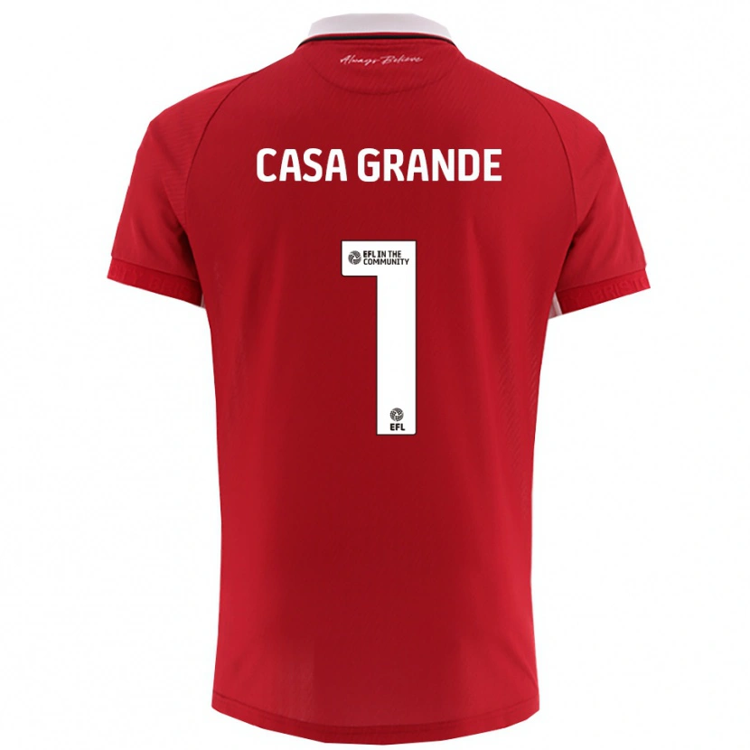 Danxen Damen Josey Casa-Grande #1 Rot Weiß Heimtrikot Trikot 2025/26 T-Shirt Österreich