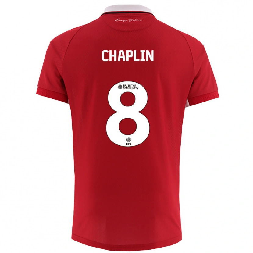 Danxen Damen Tom Chaplin #8 Rot Weiß Heimtrikot Trikot 2025/26 T-Shirt Österreich
