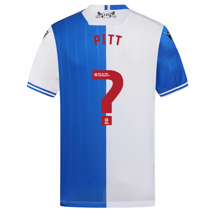 Danxen Damen Theo Pitt #0 Blau Weiß Heimtrikot Trikot 2025/26 T-Shirt Österreich