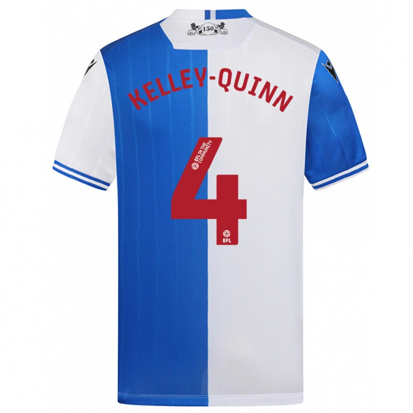 Danxen Damen Leon Kelley-Quinn #4 Blau Weiß Heimtrikot Trikot 2025/26 T-Shirt Österreich