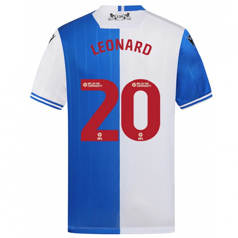 Danxen Damen Harry Leonard #20 Blau Weiß Heimtrikot Trikot 2025/26 T-Shirt Österreich