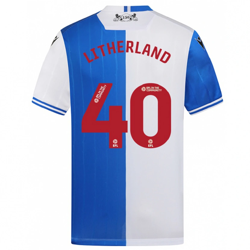 Danxen Damen Matty Litherland #40 Blau Weiß Heimtrikot Trikot 2025/26 T-Shirt Österreich