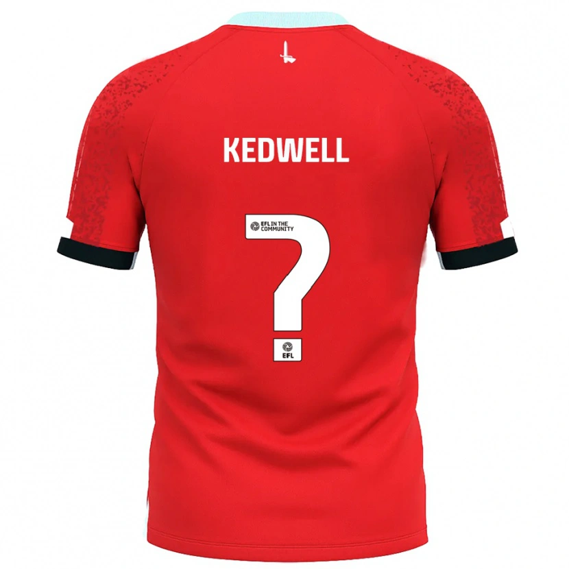 Danxen Damen Harvey Kedwell #0 Rot Weiß Heimtrikot Trikot 2025/26 T-Shirt Österreich