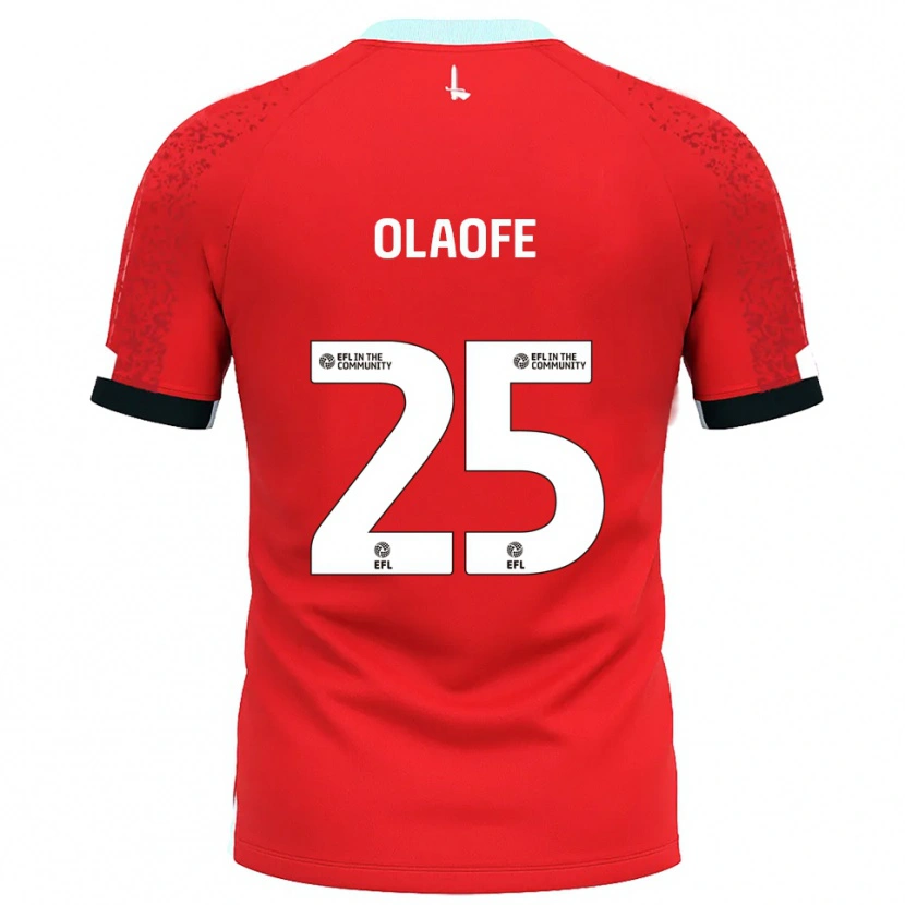 Danxen Damen Tanto Olaofe #25 Rot Weiß Heimtrikot Trikot 2025/26 T-Shirt Österreich