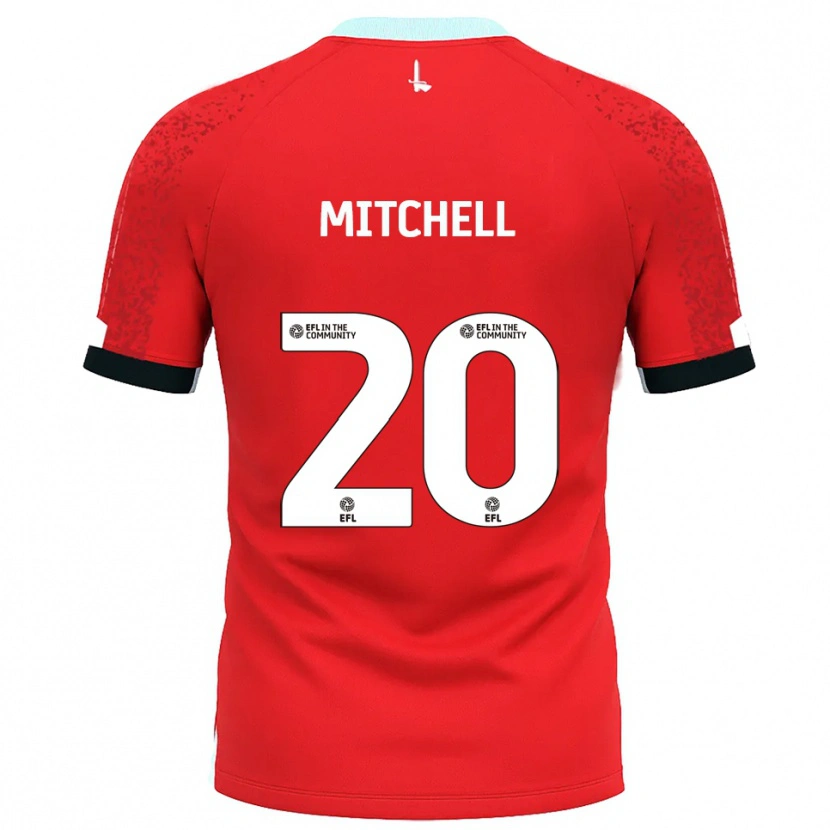 Danxen Damen Zach Mitchell #20 Rot Weiß Heimtrikot Trikot 2025/26 T-Shirt Österreich