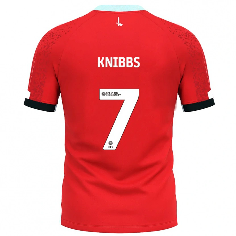 Danxen Damen Harvey Knibbs #7 Rot Weiß Heimtrikot Trikot 2025/26 T-Shirt Österreich
