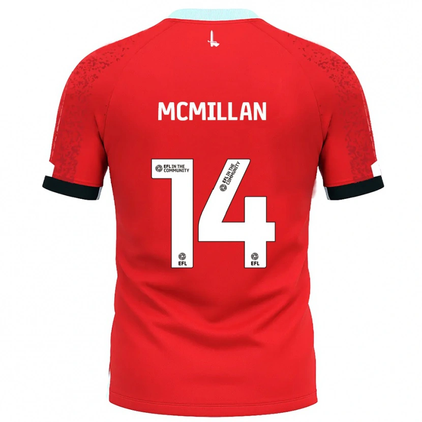 Danxen Damen Ellis Mcmillan #14 Rot Weiß Heimtrikot Trikot 2025/26 T-Shirt Österreich
